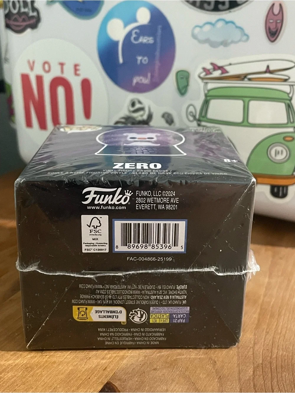 Funko Purple Nighttime Zero Snow Globe Pop!